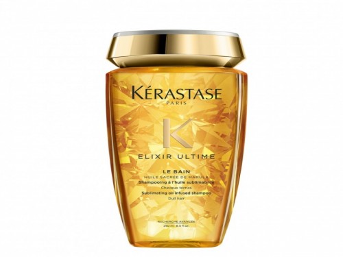 Kit Elixir Ultime Kerastase: Shampoo + Aceite + Travel