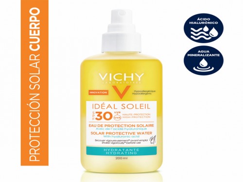 Vichy Agua Prot Hidratante FPS 30 x 200 Ml