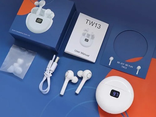 Aurciculares inalambricos Bluetooth in-ear TOUCH  TW13 Blanco ó Negro
