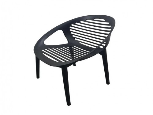 silla plastica apilable moderna jardin exterior leblon