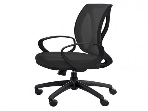 silla de escritorio oficina ergonomica moderna alma negra