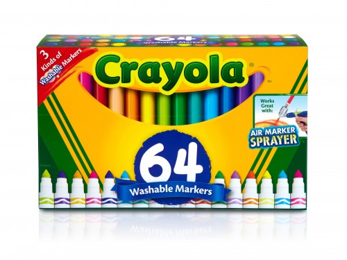 Marcadores Jumbo x 64 unidades Crayola