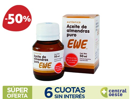 Ewe Aceite Almendra x50ml Fco