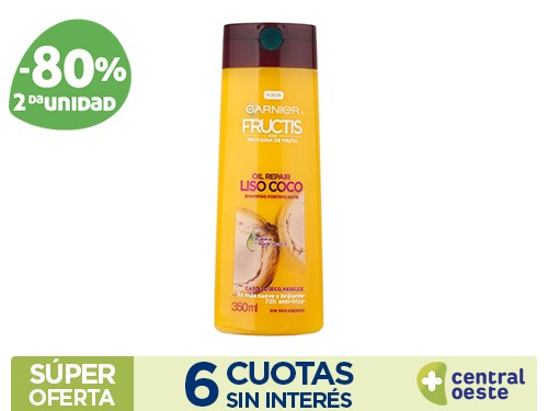 Shampoo Fructis Coco x350ml