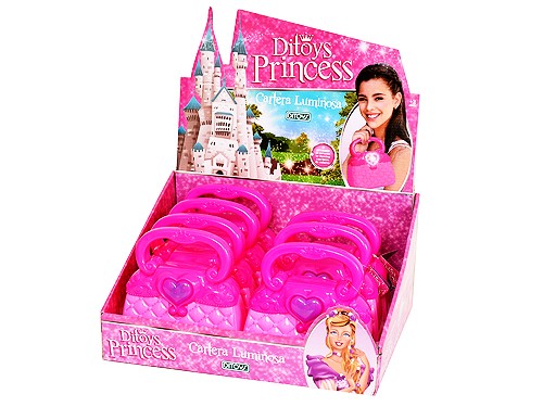 Cartera Luminosa Princesas Disney Original Ditoys