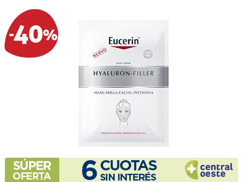 Eucerin Hyaluron-Filler Máscara de Ácido Hialurónico1 un