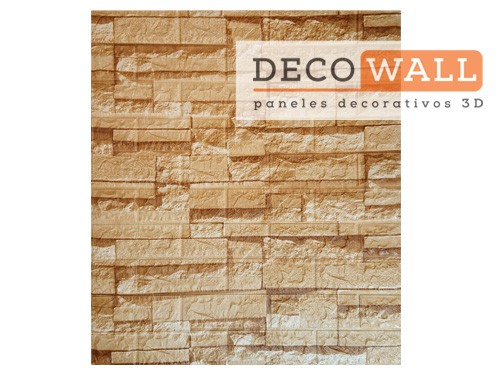 Revestimiento autoadhesivo de pared Decowall 3D original