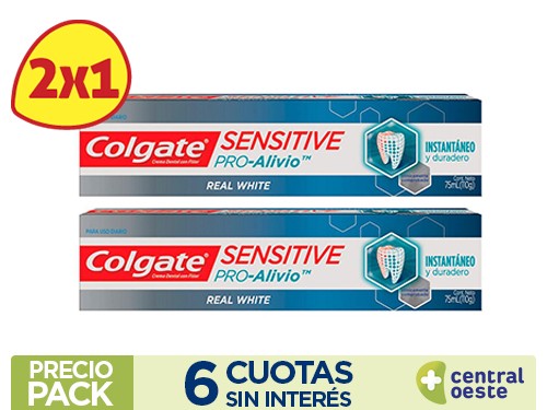 Pasta Dental Colgate Pro Alivio Whitening x110gr