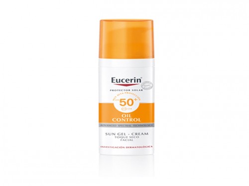 Eucerin sun FPS 50 gel crema toque seco 50ml