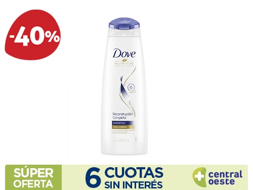 Shampoo Dove Recon.Completa Superior x400ml