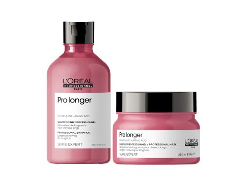 Loreal Professionnel - Pro Longer Shampoo 300 ml + Mascara 250 ml