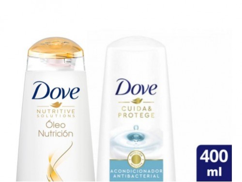DOVE Shampoo-Acondicionador x400ml