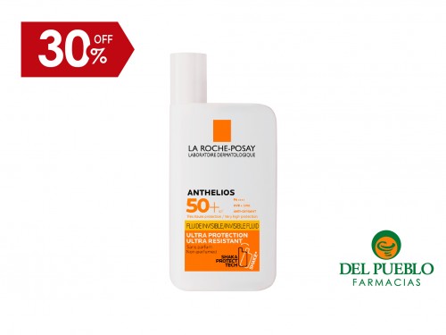 Anthelios Fluido Invisible FPS 50+ La Roche-Posay 50 ml