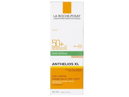 Anthelios XL Protector Solar Facial Toque Seco Color SPF 50+ 50 ml