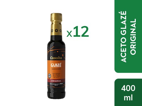 Aceto Reducción Glaze 12 unidades x 250ml  Casalta