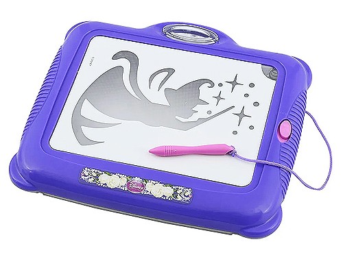 Tableta Para Dibujar Princesas Magical Con Luz Original Ditoys