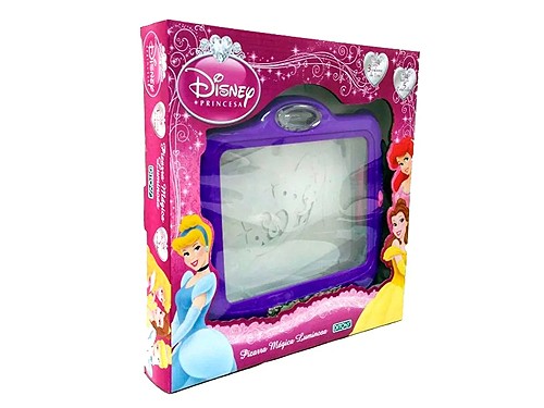Tableta Para Dibujar Princesas Magical Con Luz Original Ditoys