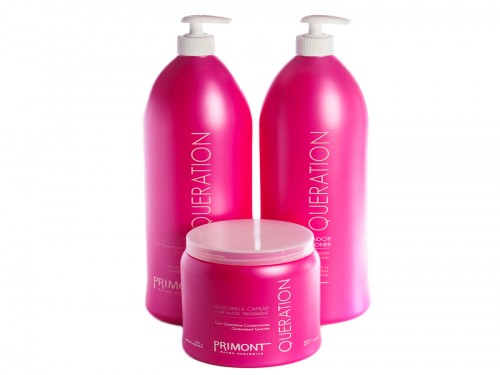 Primont Queration Shampoo + Enjuague 1800ml + Mascara X1000g