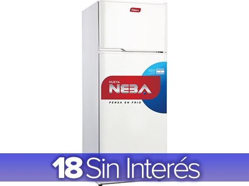Heladera Con Freezer A280 280 Litros NEBA