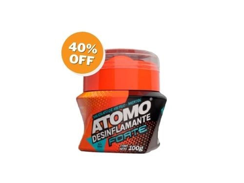 Atomo Crema Desinflamante y Analgésica Forte x 100 gr