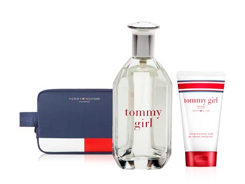Tommy Girl EDT 50ml + Pouch y Body Wash de regalo