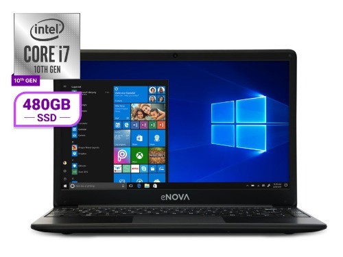Notebook eNova 14" Icelake I7-1065G7 + RAM 8GB + SSD 480GB + Win 10