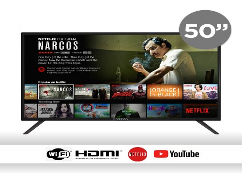 SmartTV eNOVA 50" LED 4K Netflix FN