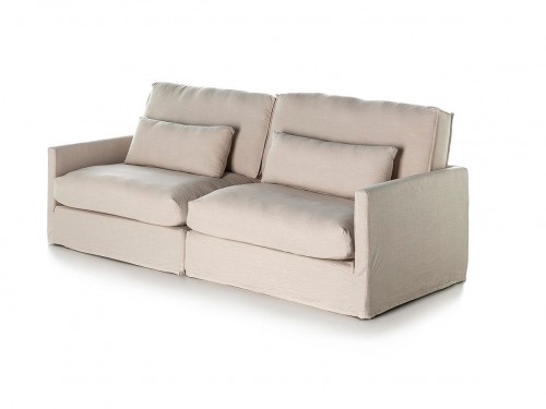 sillon sofa 3 cuerpos enfundado moderno lyon