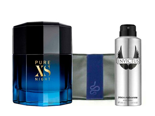 Pure XS Night EDP 50ml + Pouch y desodorante de regalo