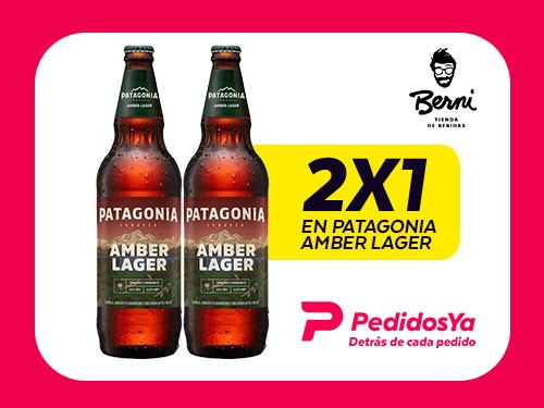 2x1 en Patagonia Amber Lager en BERNI