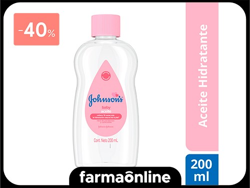 JOHNSONS BABY - Aceite puro 200 ML | Farmaonline