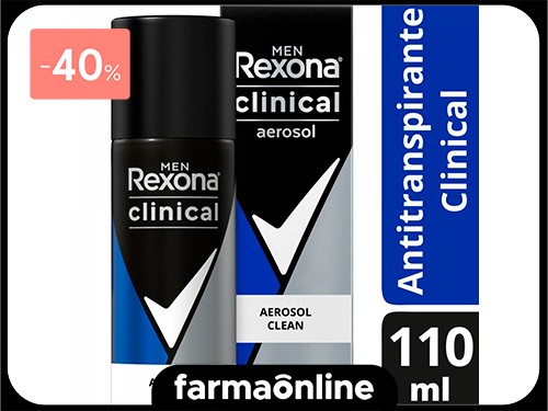 REXONA - Men aerosol clinical clean 67 Gr | Farmaonline