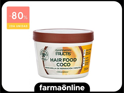 FRUCTIS - Hair food mascarilla coco 350 ML | Farmaonline