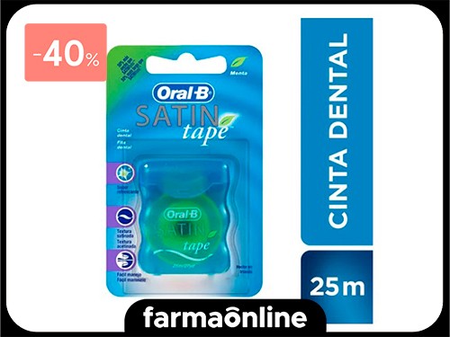 ORAL B - Hilo dental satin tape 25 M | Farmaonline