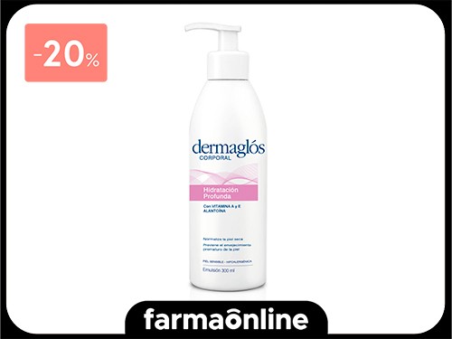 DERMAGLOS - Emulsion corporal dermaglos 300 Grs | Farmaonline