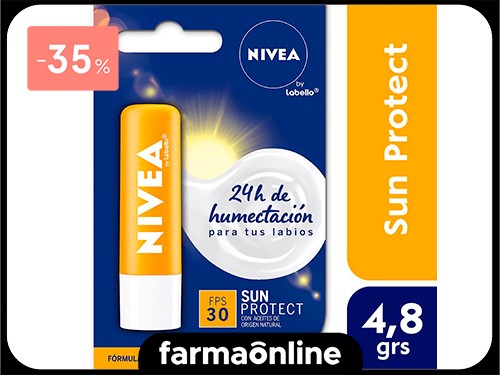 NIVEA - NIVEA LIP CARE SUN FPS 30 (LABELLO) | Farmaonline