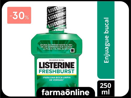 LISTERINE - LISTERINE FRESH BURST X 250 | Farmaonline