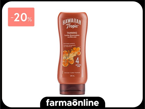 HAWAIAN TROPIC - Locion tanning fps 4 240 ML | Farmaonline
