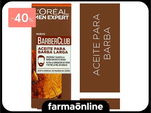 LOREAL PARIS - Aceite para barba Men Expert Barber Club | Farmaonline