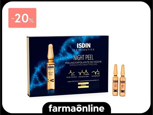 ISDIN - Isdinceutics night peel (10 ampollas de 2ML) | Farmaonline