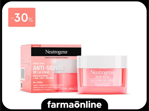 NEUTROGENA - Bright Boost Gel Face Cream 50 gr | Farmaonline