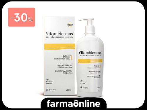 VITAMIDERMUS - EMULSION 250 GR | Farmaonline