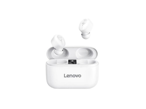Auricular In-ear Lenovo inalámbrico con bluetooth Ht18 blanco