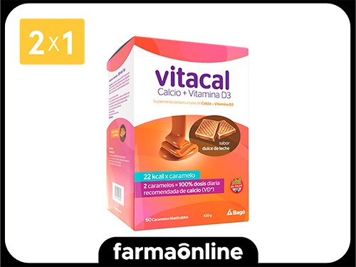 VITACAL - Suplemento dietario vitacal dulce de leche  | Farmaonline