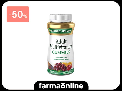 NATURE´S BOUNTY - Adult multivitamina gummies-multiv 75 | Farmaonline