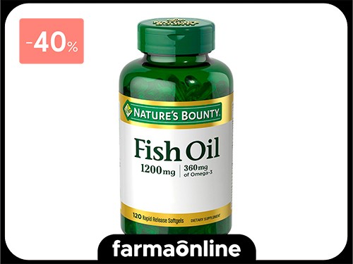 NATURE´S BOUNTY - Aceite fish omega 3 y omega 6 | Farmaonline