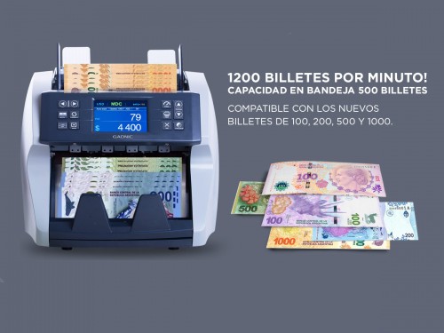 Contadora De Billetes Gadnic C-10 1200 Bill/Min Homologada D