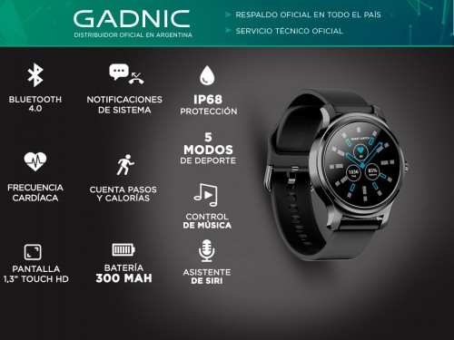 Smartwatch Gadnic R11 Watch 1.3 Bluetooth Waterproof Ip68