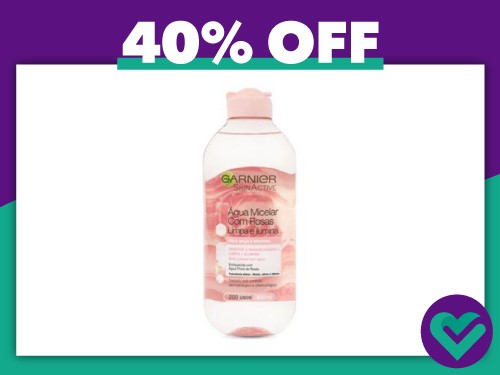 Garnier | Agua Micelar Skin Active Rosas x 400 ml