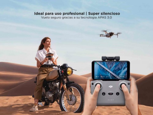 Drone DJI Mavic Air 2 c/ Cámara 4K 48Mpx HDR Vuelo Seguro APAS 3.0
